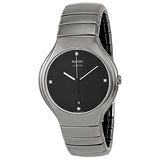 Rado True Jubile Platinum-tone Ceramic Men's Watch #R27654742 - Watches of America