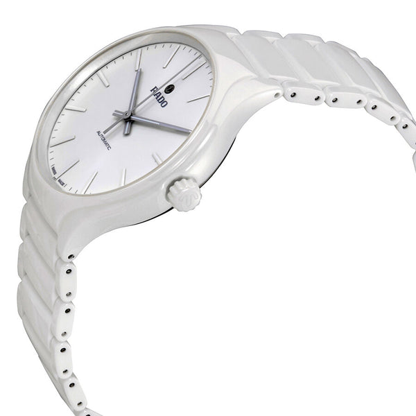Rado True L White Dial Men's Ceramic Watch #R27058012 - Watches of America #2