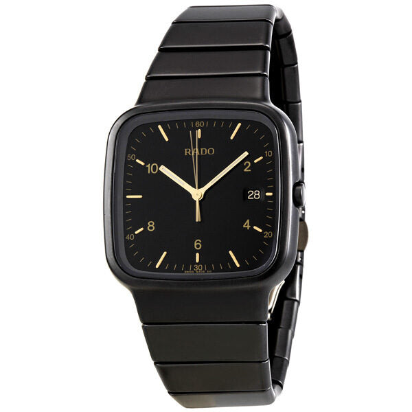 Rado True R5.5 Black Dial Black Ceramic Men's Watch #R28888172 - Watches of America