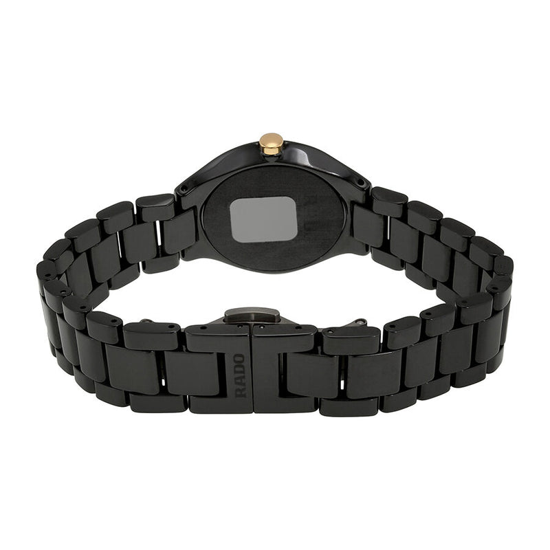 Rado True Thinline Black Ceramic Ladies Watch #R27742152 - Watches of America #3