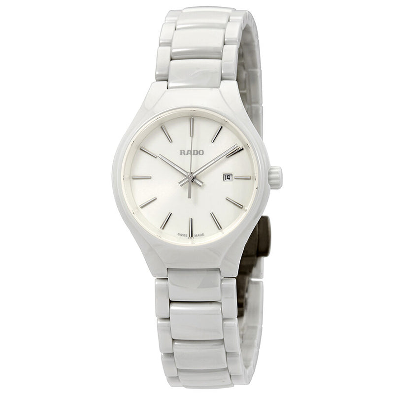 Rado True White Dial Ladies Ceramic Watch R27061012 Watches of America