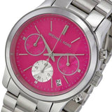 Michael Runway Chronograph Pink Dial Ladies Watch MK6160 - Watches of America #4