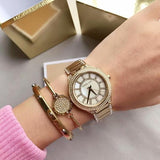 Michael Kors Kerry Mother of Pearl Dial Gold-tone Ladies Watch MK3312