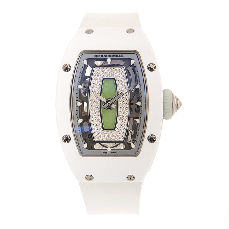 Richard Mille RM 07 01 Automatic Ladies Watch RM07 01 WG ATZ JADE