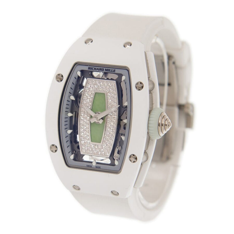 Richard Mille RM 07 01 Automatic Ladies Watch RM07 01 WG ATZ JADE