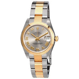 Rolex Datejust Lady 31 Grey Dial Stainless Steel and 18K Yellow Gold Oyster Bracelet Automatic Watch #178243GRO - Watches of America