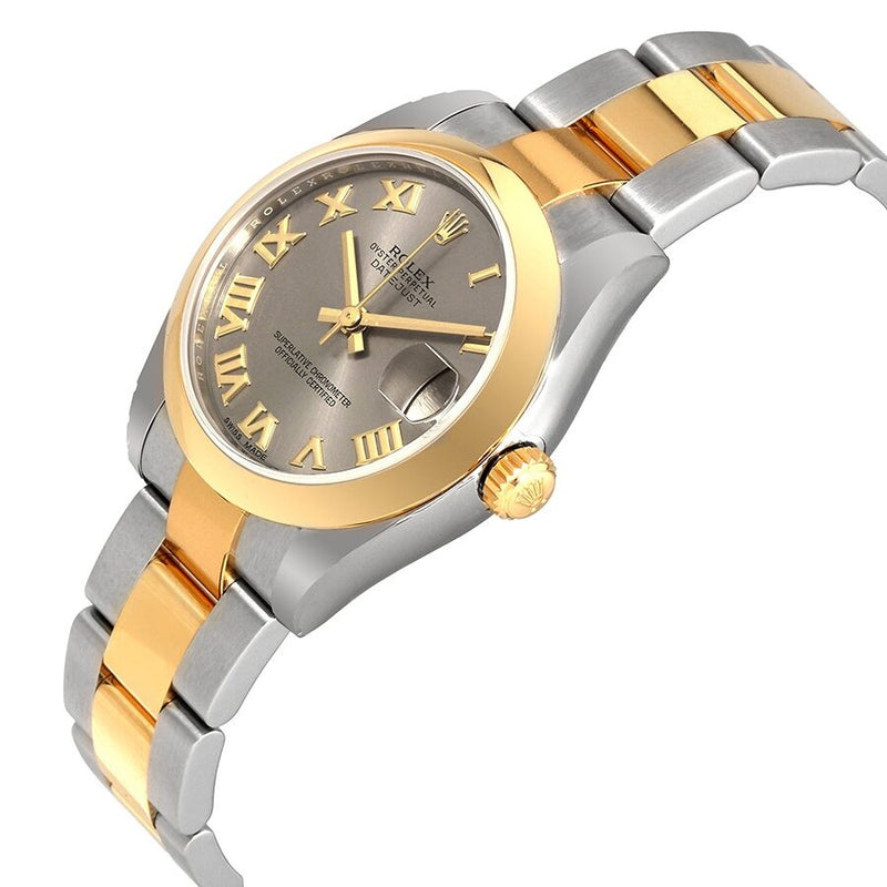 Rolex Datejust Lady 31 Grey Dial Stainless Steel and 18K Yellow Gold Oyster Bracelet Automatic Watch #178243GRO - Watches of America #3