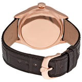 Rolex Cellini Brown Guilloche Dial Automatic Men's 18K Everose Gold Leather Watch #50525BRSBRL - Watches of America #3