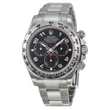 Rolex Cosmograph Daytona Black Dial 18K White Gold Oyster Bracelet Automatic Men's Watch #116509BKAO - Watches of America