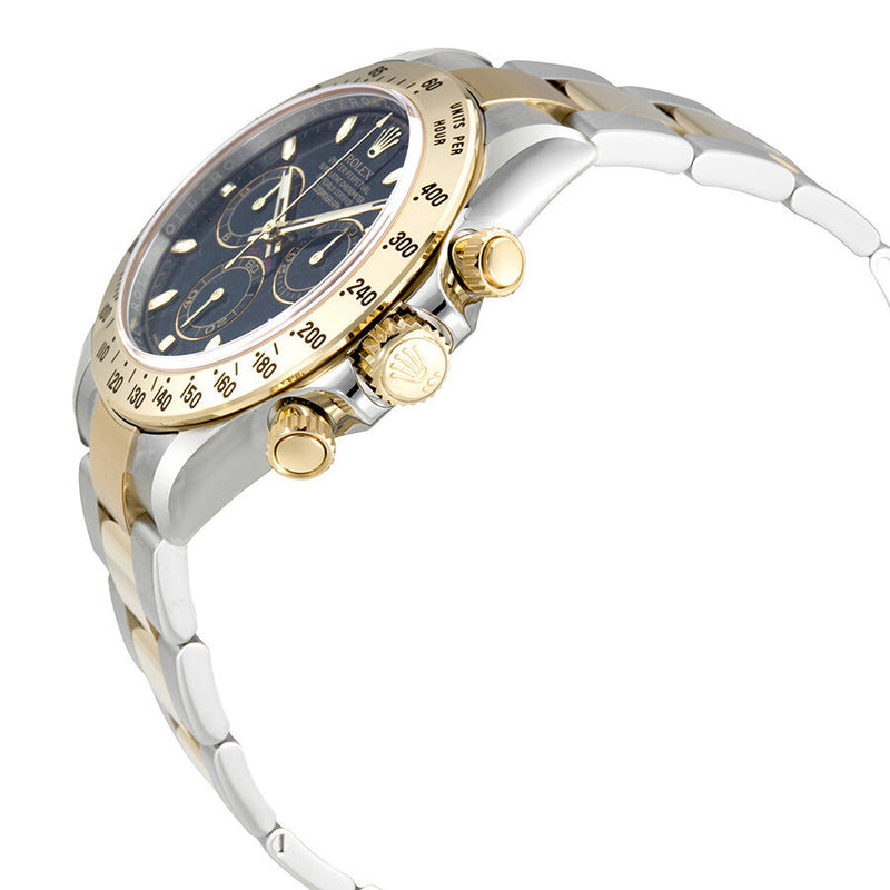 Rolex Cosmograph Daytona Black Dial Stainless steel and 18K Yellow Gold Oyster Bracelet Automatic Men's Watch #116523BKSO - Watches of America #2