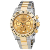 Rolex Cosmograph Daytona Champagne Diamond Dial Steel and 18K Yellow Gold Men's Watch#116503CDO - Watches of America