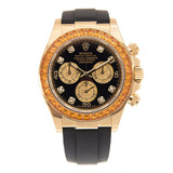 Rolex Cosmograph Daytona Chronograph Automatic Chronometer Diamond Black Dial Watch #116588 SACO - Watches of America #3