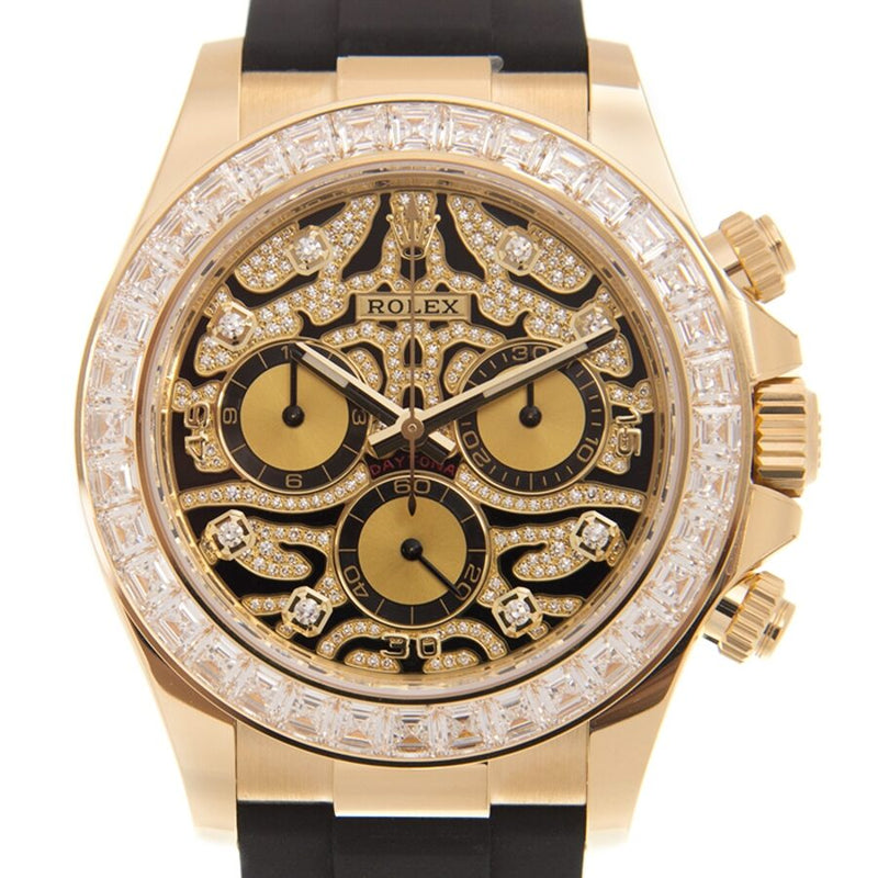 Rolex Cosmograph Daytona Eye of the Tiger Chronograph Automatic Chronometer Diamond Men's Watch #116588TBR-0003 - Watches of America #2