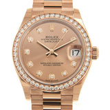 Rolex Datejust 31 Automatic Diamond Ladies Watch #278285rbr-0025 - Watches of America