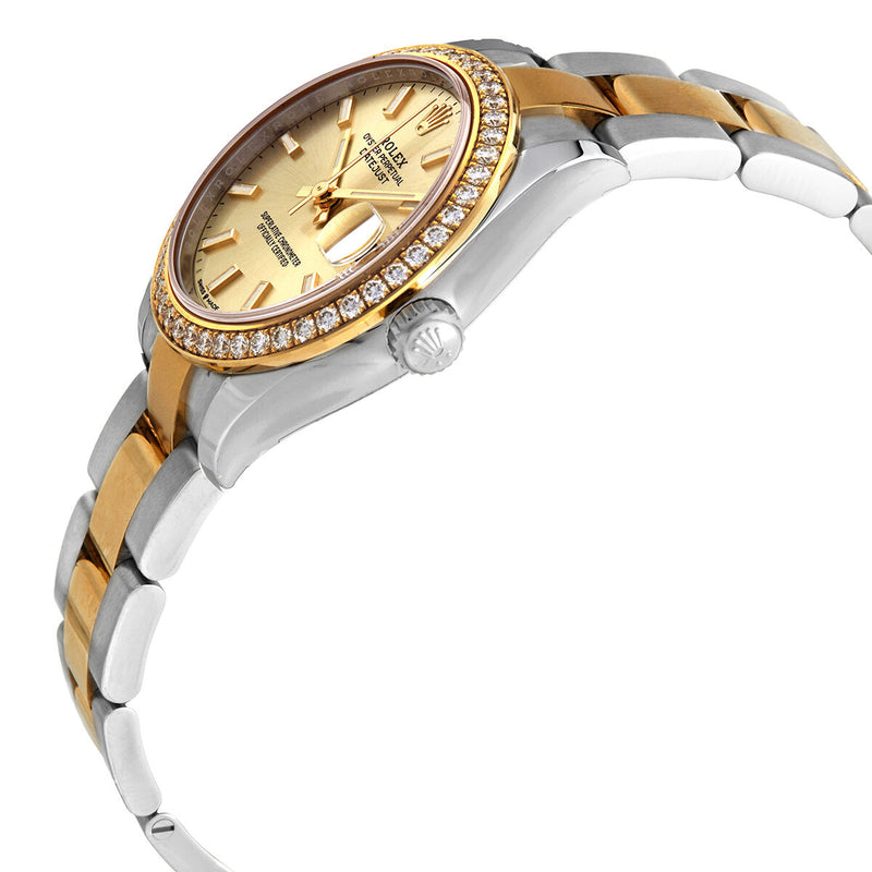 Rolex Datejust 31 Champagne Dial Ladies Steel and 18kt Yellow Gold Oyster Watch #278383CSO - Watches of America #2