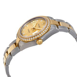 Rolex Datejust 31 Champagne Jubilee Diamond Dial Ladies Steel and 18kt Yellow Gold Oyster Watch #178383CJDO - Watches of America #2