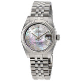 Rolex Datejust 31 Goldust Dream Mother of Pearl 18K White Gold Bezel Ladies Watch #178274GDMRJ - Watches of America