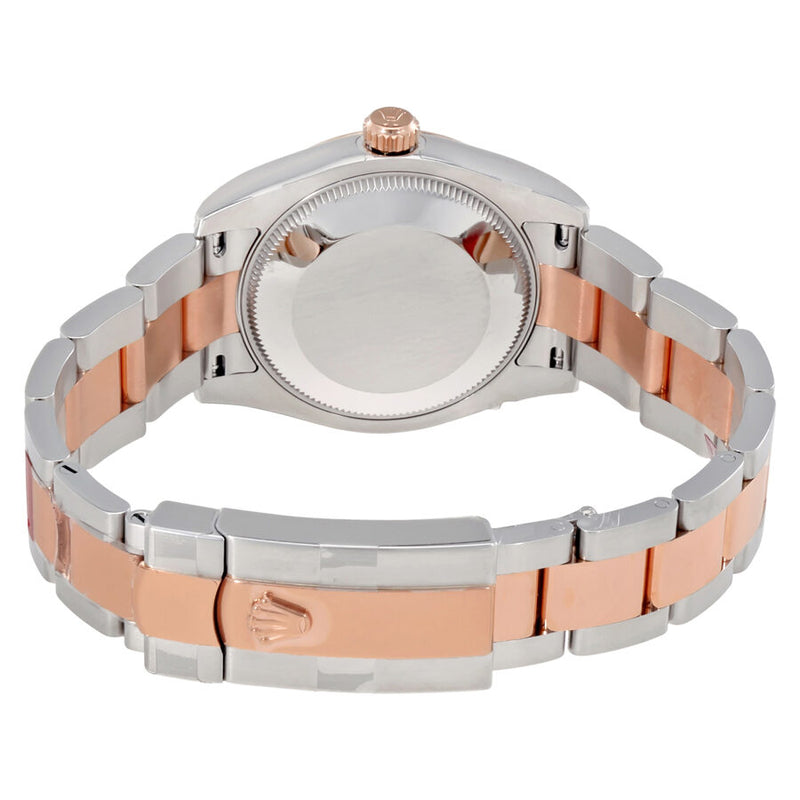 Rolex Datejust 31 Pink Dial Steel and 18K Rose Gold Oyster Ladies Watch #178241PRO - Watches of America #3