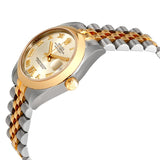 Rolex Datejust 31 Silver Dial Steel and 18K Yellow Gold Ladies Watch #178243SRDJ - Watches of America #2