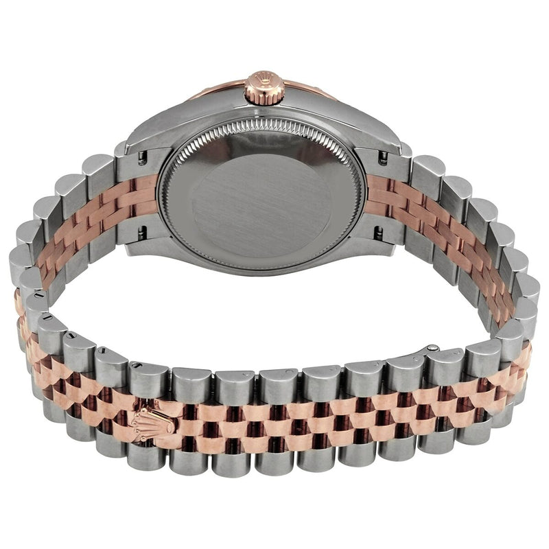 Rolex Datejust 31 Silver Diamond Dial Ladies Steel and 18kt Everose Gold Jubilee Watch #278341SDJ - Watches of America #3