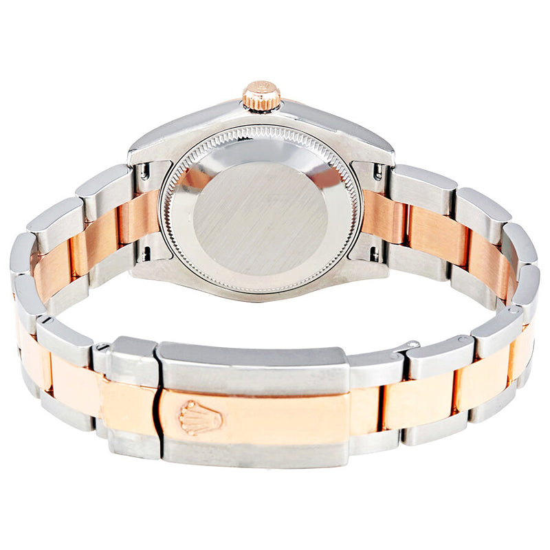 Rolex Datejust 31 White Dial Steel and 18K Everose Gold Ladies Watch #178241WSO - Watches of America #3