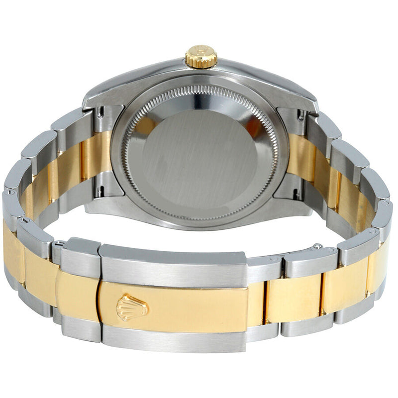Rolex Datejust 36 Black Dial Stainless Steel and 18K Yellow Gold Oyster Bracelet Automatic Men's Watch #116203BKSO - Watches of America #3