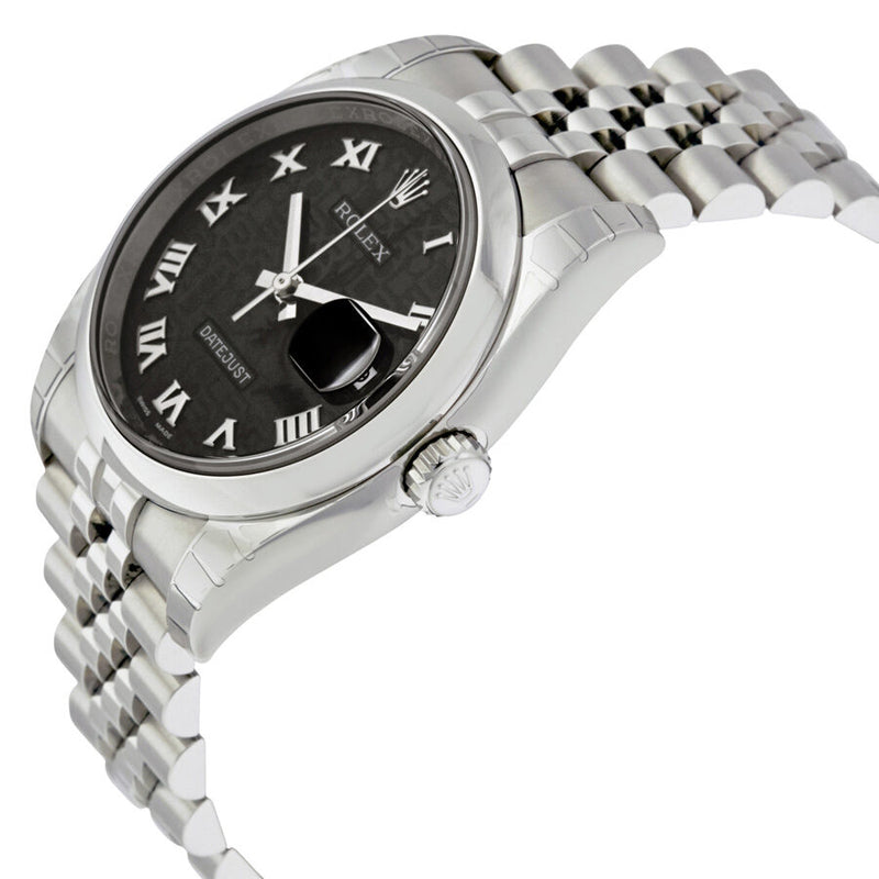 Rolex Datejust 36 Black Dial Stainless Steel Jubilee Bracelet Automatic Men's Watch #116200BKJRJ - Watches of America #2