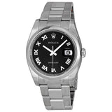 Rolex Datejust 36 Black Dial Stainless Steel Oyster Bracelet Automatic Men's Watch #116200BKJRO - Watches of America