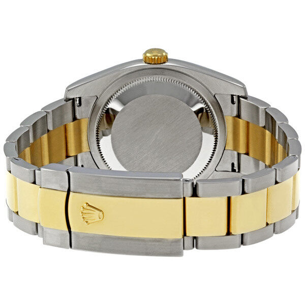 Rolex Datejust 36 Champagne Dial Stainless Steel and 18K Yellow Gold Oyster Bracelet Automatic Men's Watch 116203CSO #116203-CSO - Watches of America #3