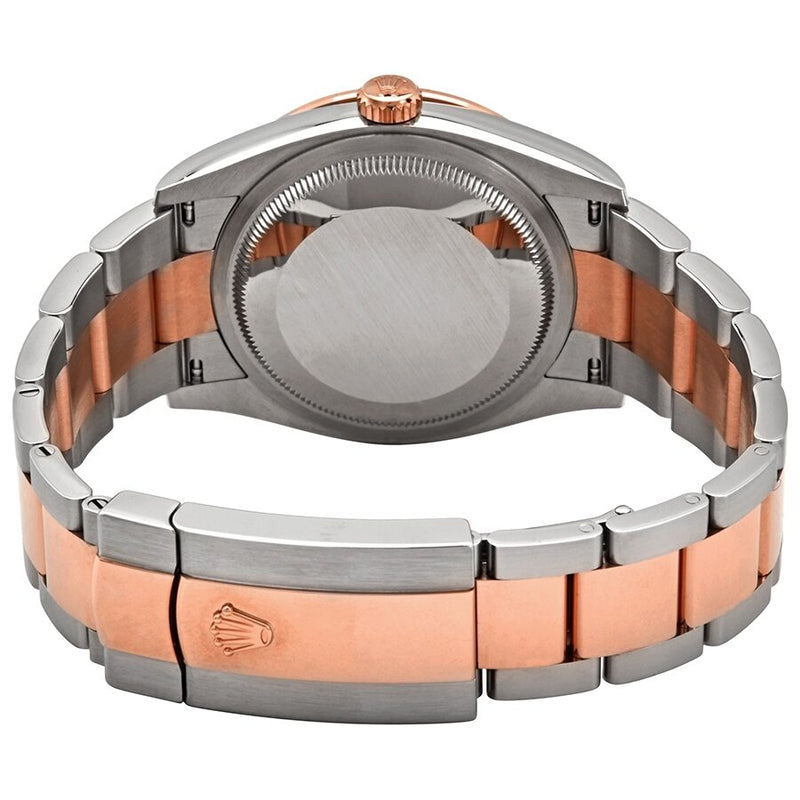 Rolex Datejust 36 Dark Rhodium Diamond Dial Automatic Men's Steel and 18k Everose Gold Oyster Watch #126281DRRDO - Watches of America #3