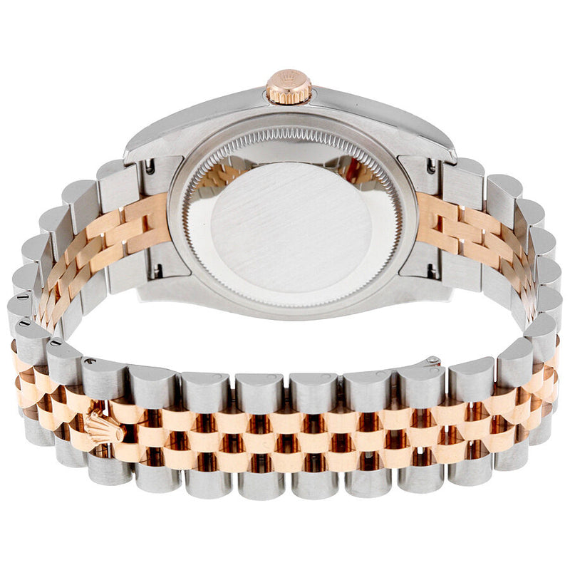 Rolex Datejust 36 Pink Dial Steel and 18K Everose Gold Jubilee Men's Watch #116201PKRJ - Watches of America #3