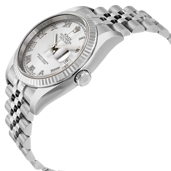 Rolex Datejust 36 Rhodium Dial Steel and 18K White Gold Men's Watch #116234RRJ - Watches of America #2