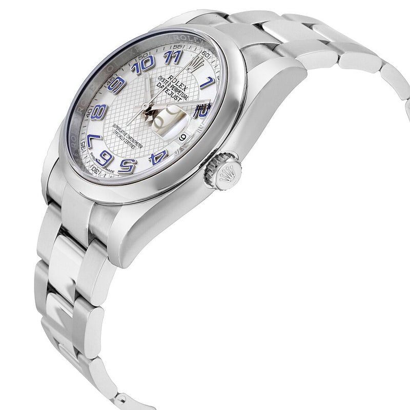 Rolex Datejust 36 Silver Dial Stainless Steel Oyster Bracelet Automatic Men's Watch #116200SBLAO - Watches of America #2