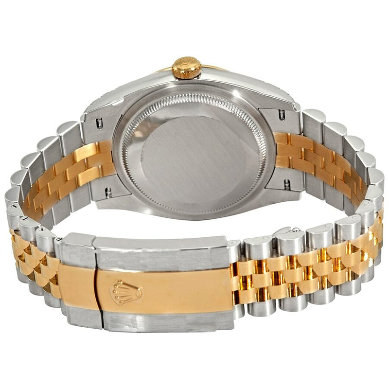 Rolex Datejust 36 Silver Diamond Dial Men's Stainless Steel and 18kt Yellow Gold Rolex Jubilee Watch #126233SRDJ - Watches of America #3