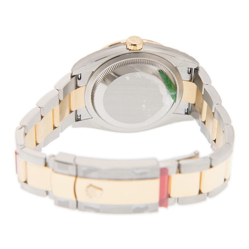 Rolex Datejust 36 Silver Diamond Dial Men's Steel and 18kt Yellow Gold Oyster Watch #126283SRDO - Watches of America #3