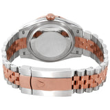 Rolex Datejust 36 White Dial Automatic Ladies Steel and 18k Everose Gold Jubilee Watch #126281WRJ - Watches of America #3