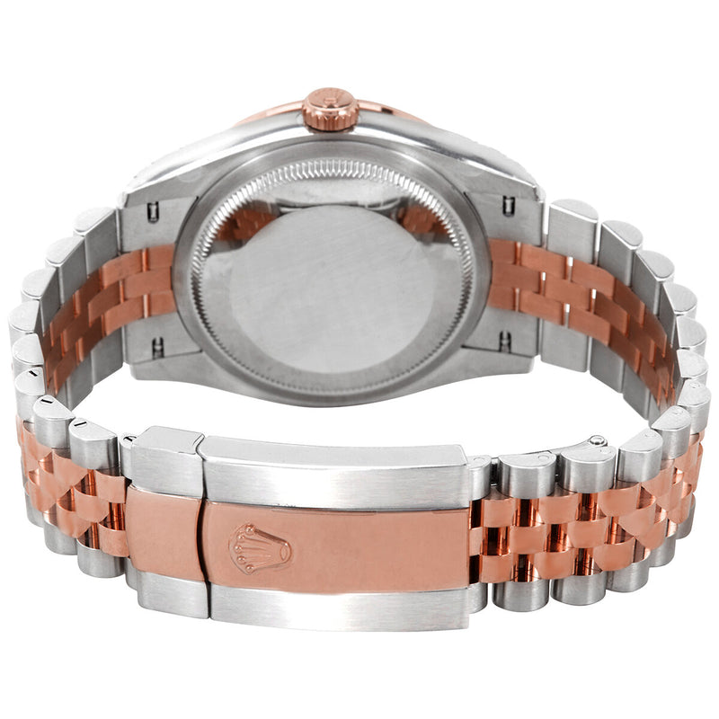 Rolex Datejust 36 White Dial Automatic Ladies Steel and 18k Everose Gold Jubilee Watch #126281WRJ - Watches of America #3