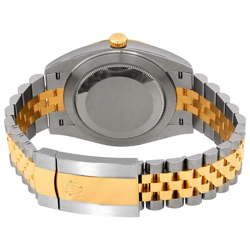 Rolex Datejust 41 Champagne Dial Steel and 18K Yellow Gold Jubilee Bracelet Men's Watch #126303CSJ - Watches of America #3