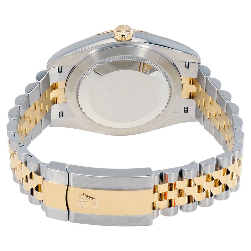 Rolex Datejust 41 Champagne Diamond Dial Steel and 18K Yellow Gold Jubilee Men's Watch #126303CDJ - Watches of America #3