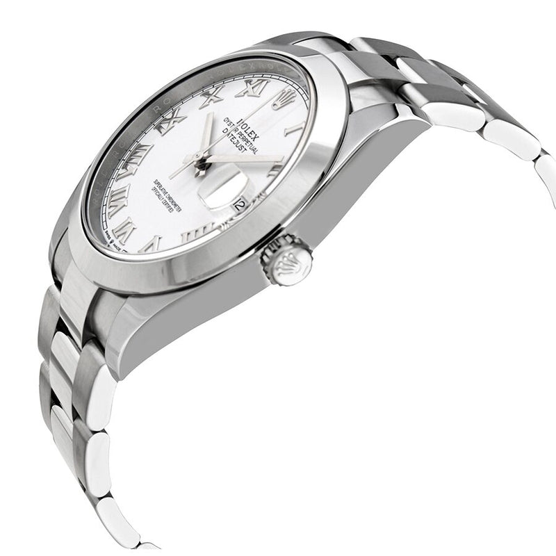 Rolex Datejust 41 White Dial Automatic Men's Oyster Watch 126300WSO #126300WRO - Watches of America #2