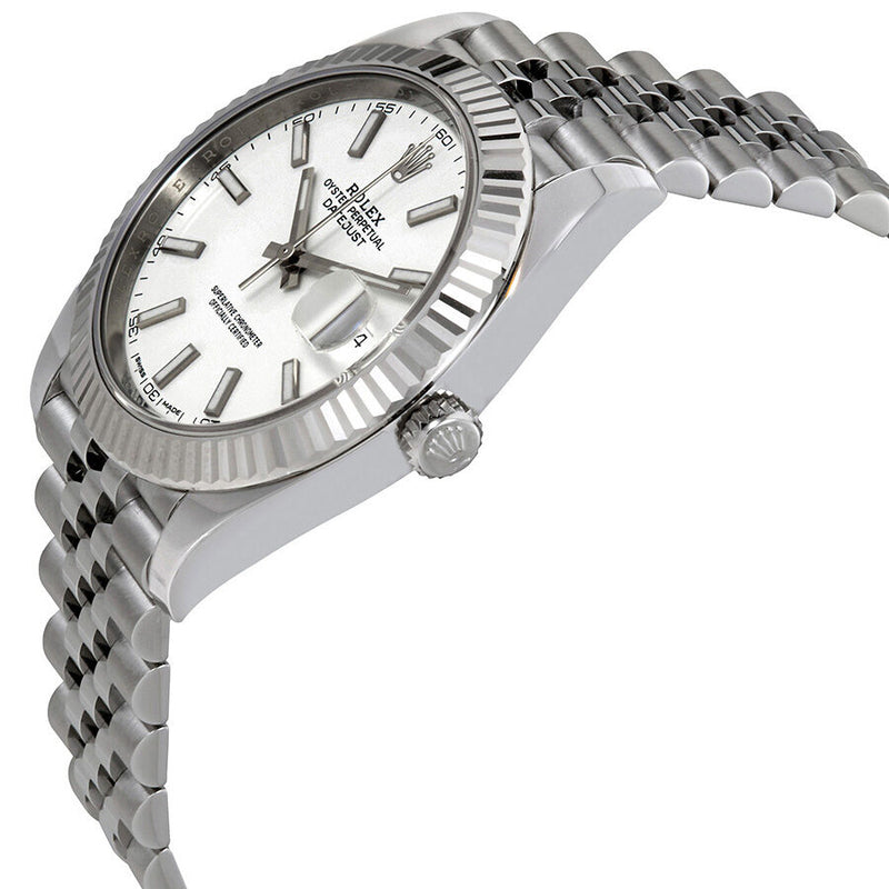 Rolex Datejust 41 White Dial Automatic Men's Watch #126334WSJ - Watches of America #2