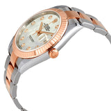 Rolex Datejust Automatic Diamond Men's Steel and 18ct Everose Gold Oyster Watch #126331MDO - Watches of America #2