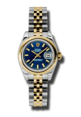 Rolex Datejust Automatic Stainless Steel 18kt Yellow Gold Jubilee Ladies Watch #179163BLSJ - Watches of America