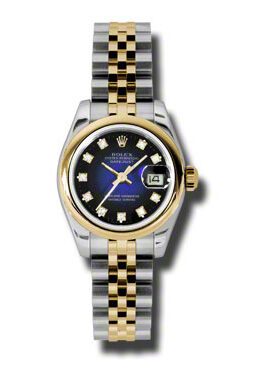 Rolex Datejust Automatic Stainless Steel 18kt Yellow Gold Jubilee Ladies Watch #179163BLVDJ - Watches of America