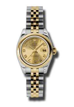 Rolex Datejust Automatic Stainless Steel 18kt Yellow Gold Jubilee Ladies Watch #179163CCAJ - Watches of America