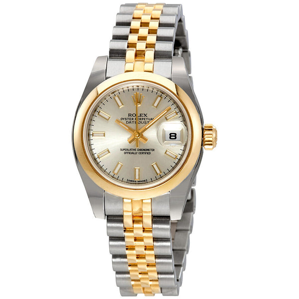 Rolex Datejust Automatic Stainless Steel 18kt Yellow Gold Jubilee Ladies Watch #179163SSJ - Watches of America