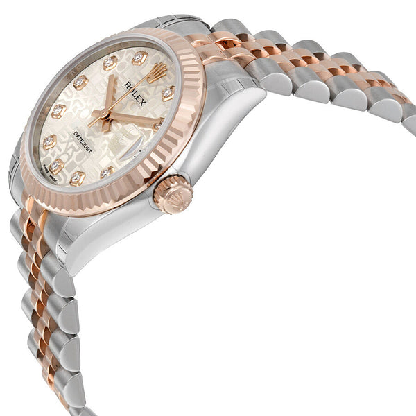 Rolex Datejust Automatic Stainless Steel and 18kt Rose Gold Ladies Watch #178271SJDJ - Watches of America #2