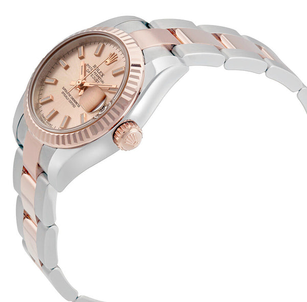 Rolex Datejust Automatic Stainless Steel w/ 18kt Rose Gold Ladies Watch#179171PSO - Watches of America #2
