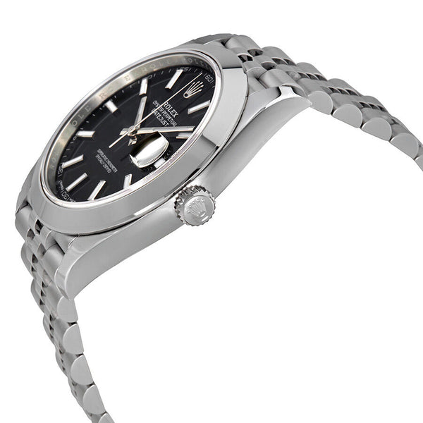 Rolex Datejust Black Dial Automatic Men's Jubilee Watch #126300BKSJ - Watches of America #2
