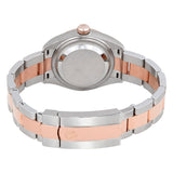 Rolex Datejust Black Dial Diamond Steel and 18K Everose Gold Ladies Watch #179171BKDO - Watches of America #3